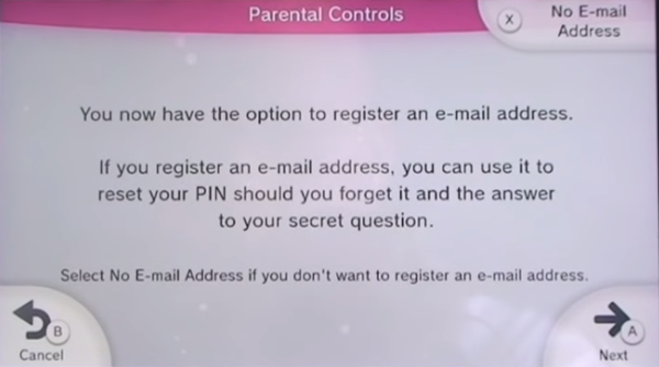 Deciding whether to sign up an email