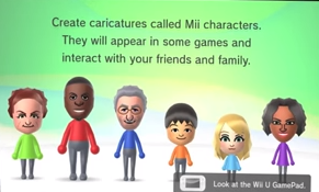 Mii user selection