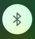 A gray bluetooth icon
