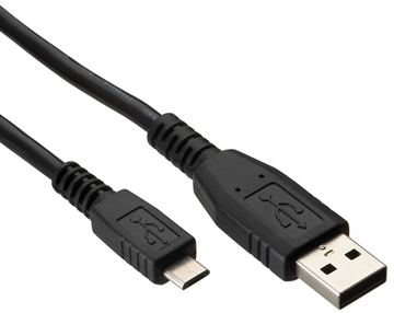 USB cable.