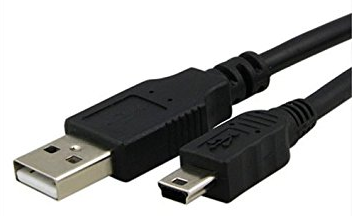 USB cable.