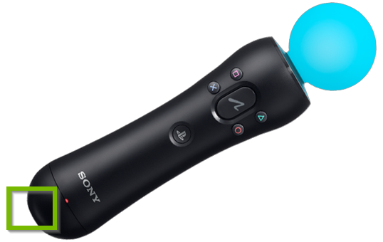PS Move controller USB port.