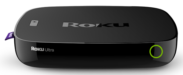 Roku device with no light on.