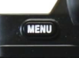 Menu button on camera