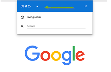 Selecting the Cast to drop-down.
