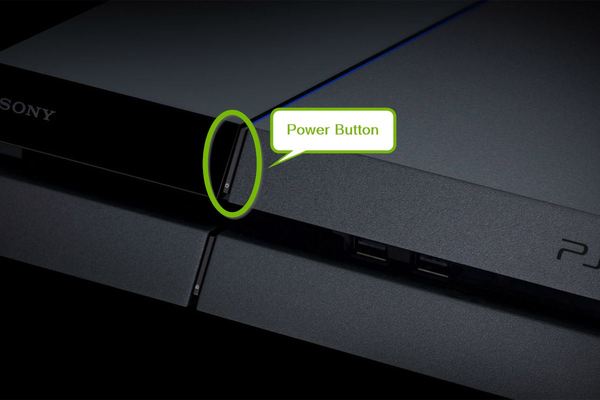Power button.