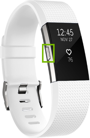 Fitbit power button