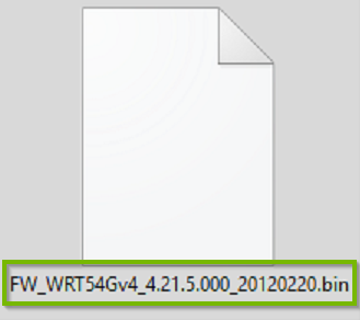 Example file with .bin extension. Screenshot.