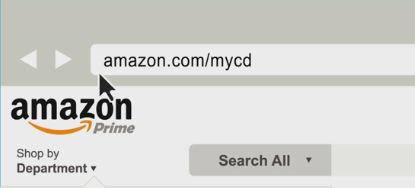Amazon Kindle Tablet website