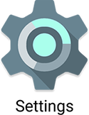 Android Settings icon.