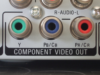 Example RCA or composite ports