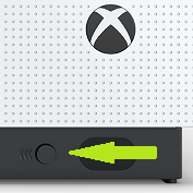 Xbox One S connect button.