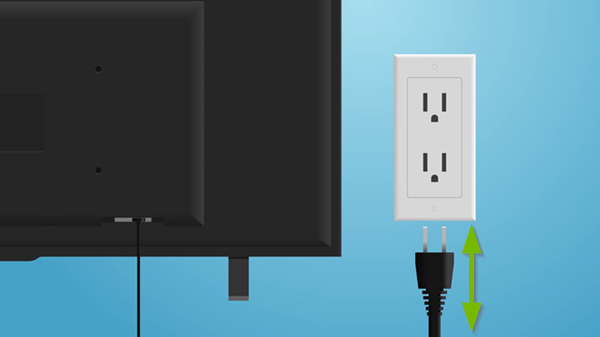 Power cycle procedure. Unplug it and plug it back in.
