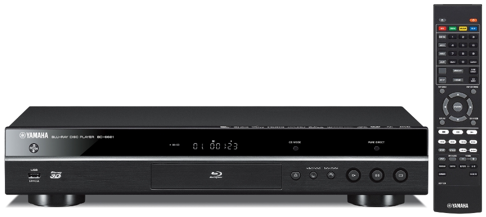 Blu-ray player with remote