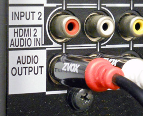 example media player audio outputs