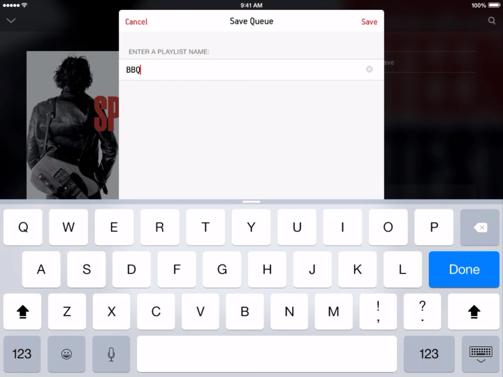 Saving queue to playlist