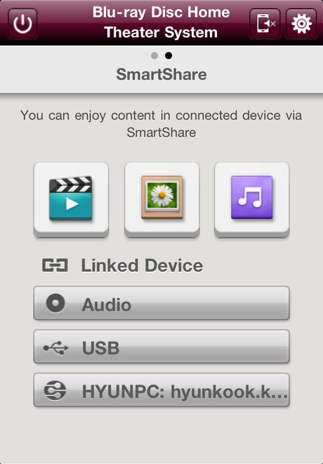 SmartShare streaming choices.