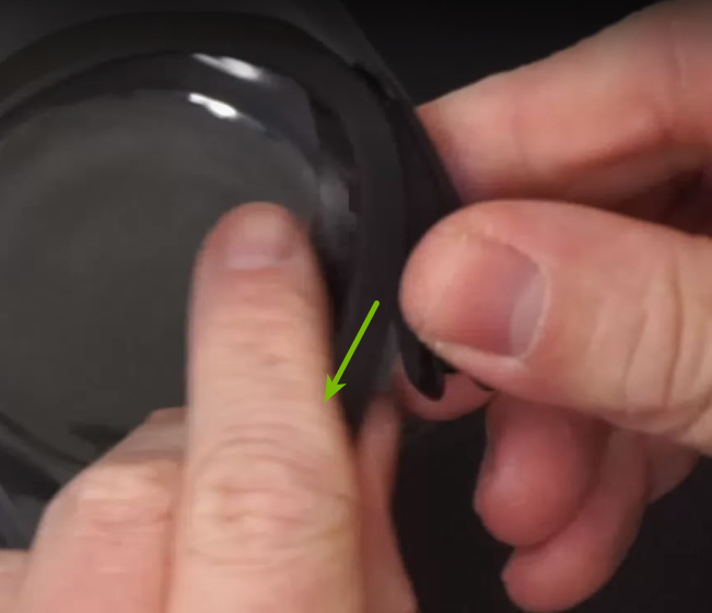 pulling band off watch bottom