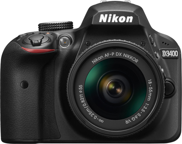 Nikon D3400 Camera.