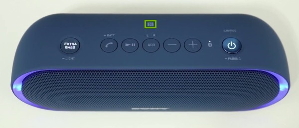 NFC logo highlighted