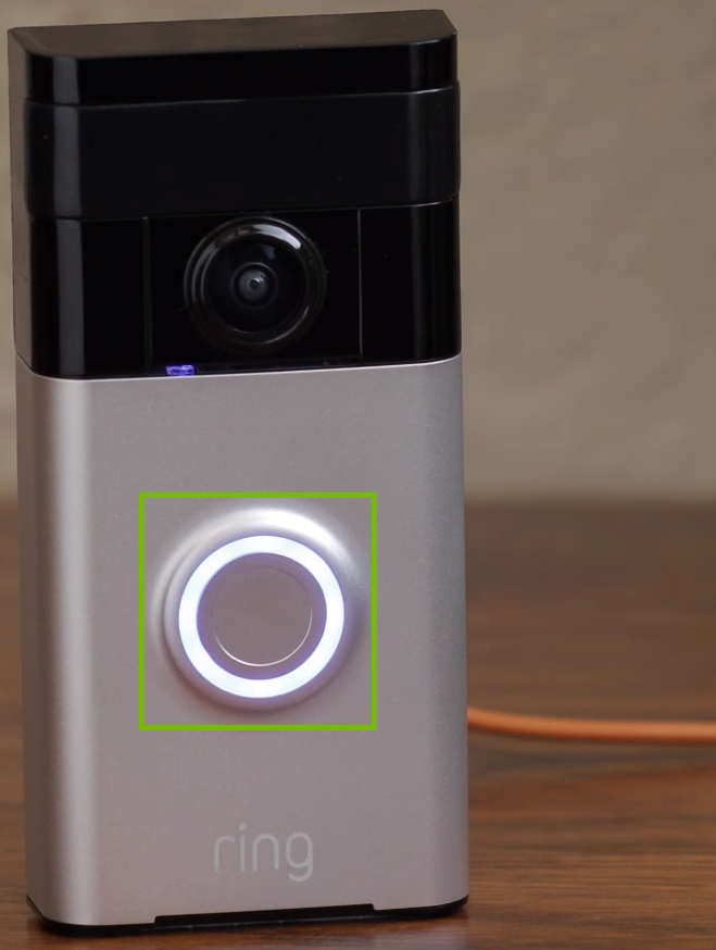 picture of doorbell with ring full