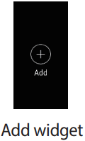 add widget screen
