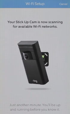 Mobile app scanning for Wi-Fi