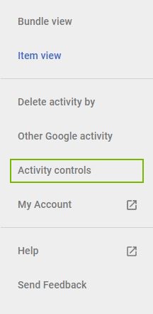 Activity Controls