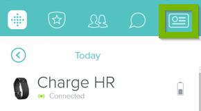 Account option selected. Screenshot.