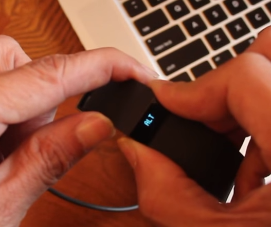 ALT shown on Fitbit Charge screen.