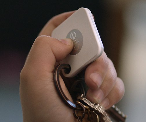 Double clicking the logo button on Tile tracker.