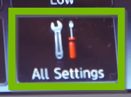All settings button.