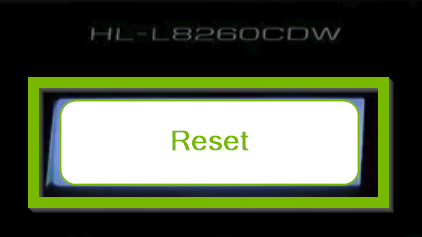 Reset button.
