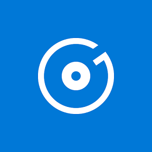 Windows 10 groove music icon.