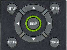 Yamaha Remote Enter Key.