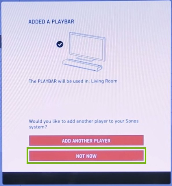 Playbar added add another speaker with not now highlighted