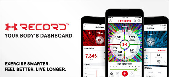 UA Record app banner.