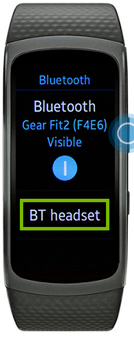 smartwatch locating bluetooth headset