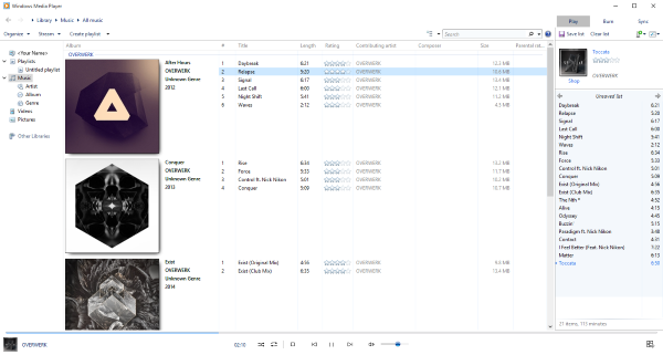Windows Media Player.