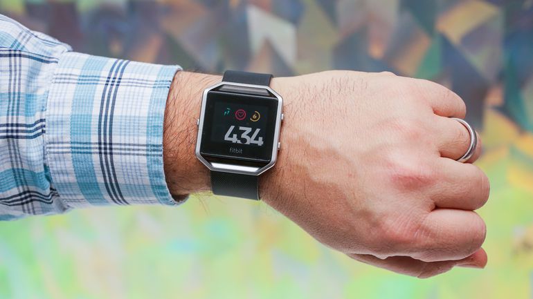 Fitbit Blaze.