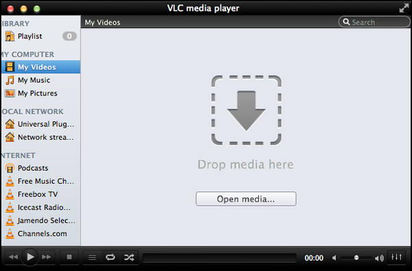 VLC Media Player for Mac.