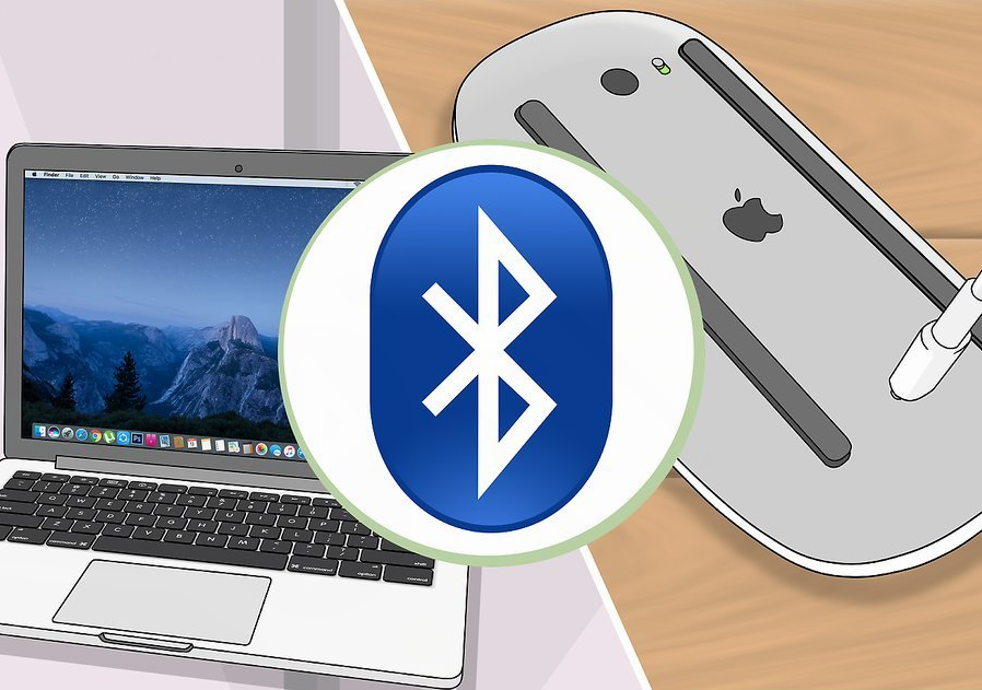 macOS and Magic Mouse pairing with one another.