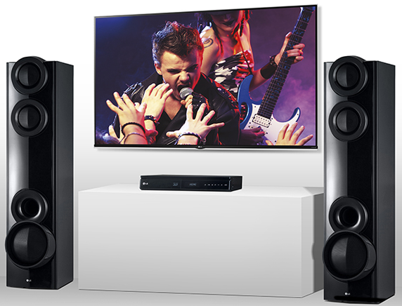 LG Blu-ray Home Theater System.