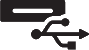 USB device symbol.