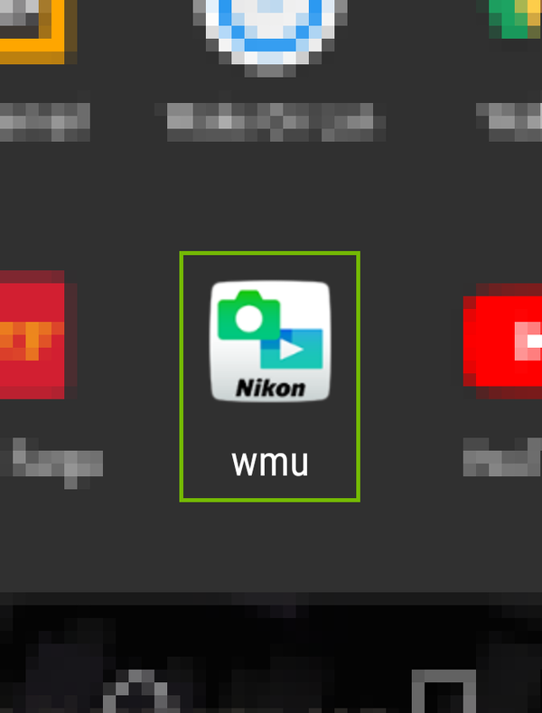 wmu icon highlighted.