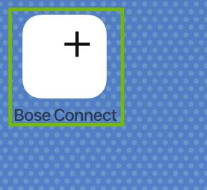 Bose Connect icon.