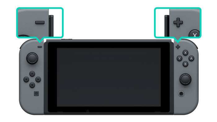 Connecting the joy-cons