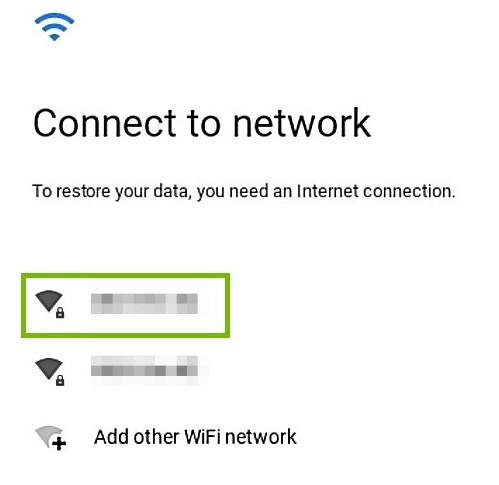 Wi-Fi Network selection