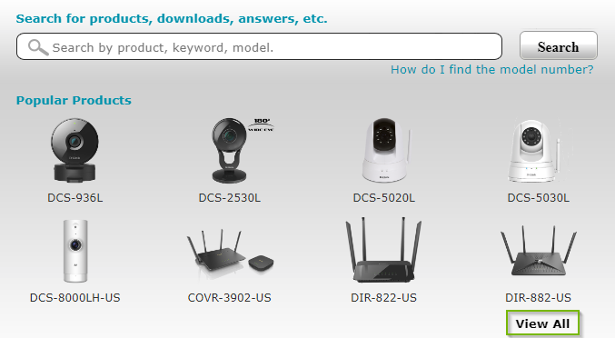 D-Link products