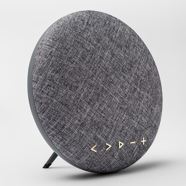 Heyday Round Portable Bluetooth Speaker.